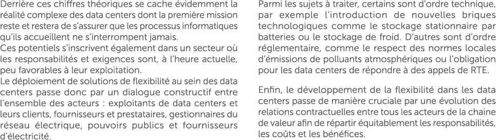 Derri re ces chiffres th oriques se cache videmment la r alit  complexe des data centers dont la premi re mission re...