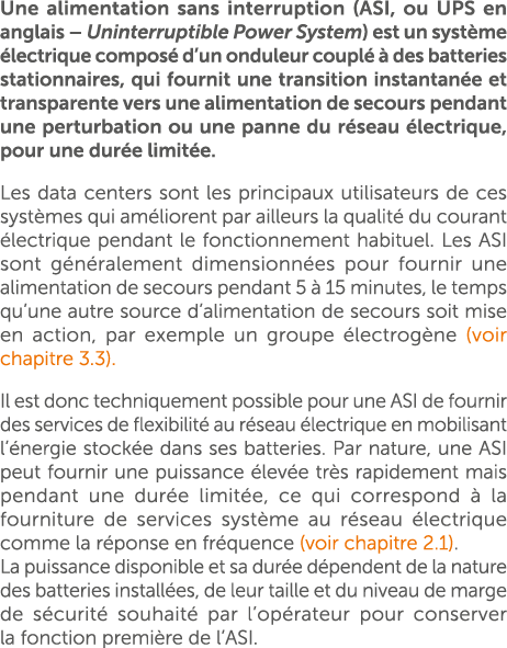 Une alimentation sans interruption (ASI, ou UPS en anglais – Uninterruptible Power System) est un syst me lectrique ...