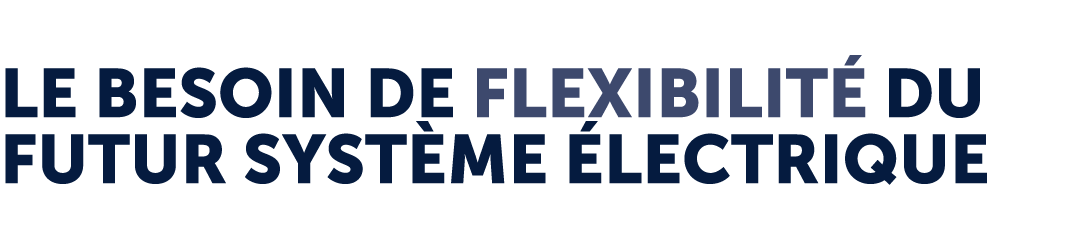 Le besoin de flexibilit du futur syst me  lectrique