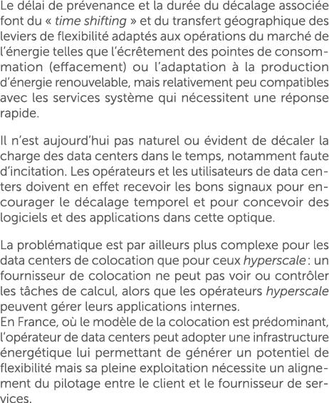 Le d lai de pr venance et la dur e du d calage associ e font du « time shifting » et du transfert g ographique des le...