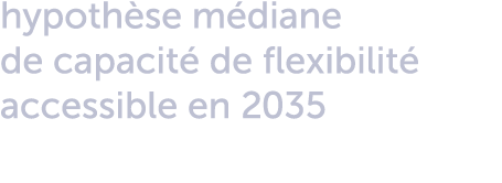 hypoth se m diane de capacit de flexibilit  accessible en 2035