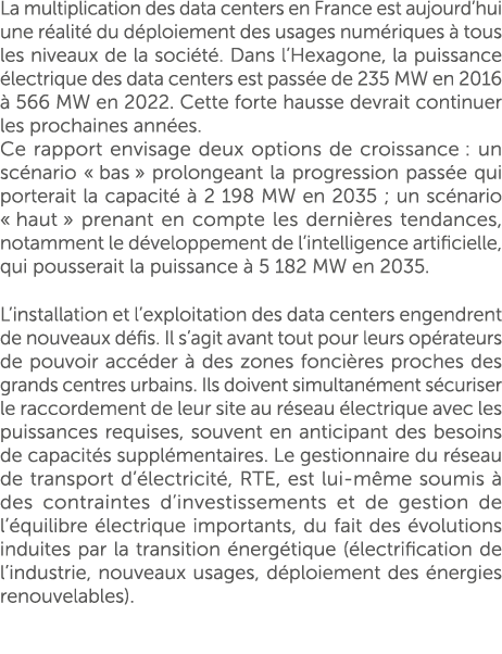 La multiplication des data centers en France est aujourd’hui une r alit du d ploiement des usages num riques   tous ...