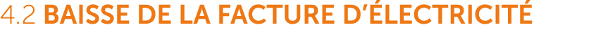 4.2 baisse de la facture d’ lectricit 