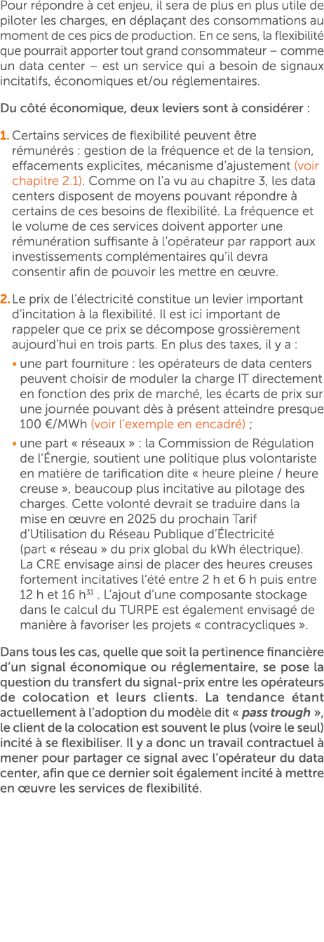 Pour r pondre  cet enjeu, il sera de plus en plus utile de piloter les charges, en d pla ant des consommations au mo...