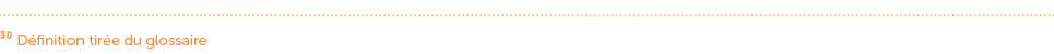30 D finition tir e du glossaire