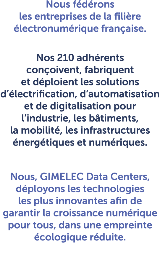 Nous f d rons les entreprises de la fili re lectronum rique fran aise. Nos 210 adh rents con oivent, fabriquent et d...