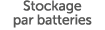 Stockage par batteries