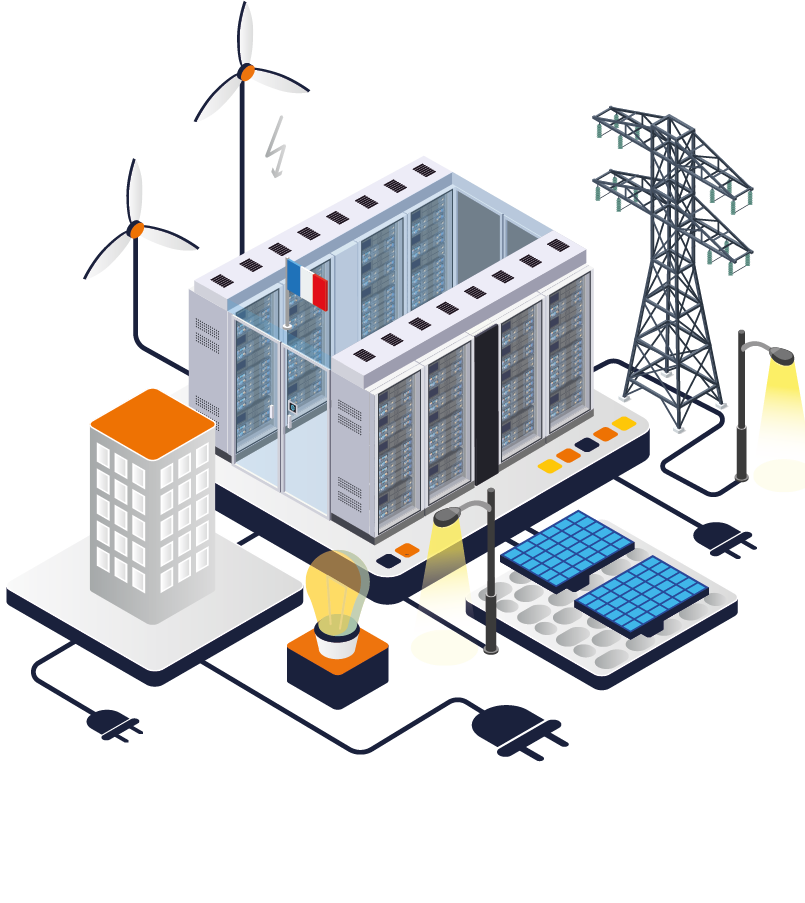 Smart home isometric vector illustration. Futuristic technology. Control panel for ergonimical power usage. Automated building management. Innovative house cartoon conceptual design element