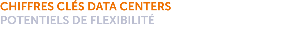 Chiffres Cl s Data Centers potentiels de flexibilit 