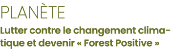 Plan te Lutter contre le changement climatique et devenir   Forest Positive   